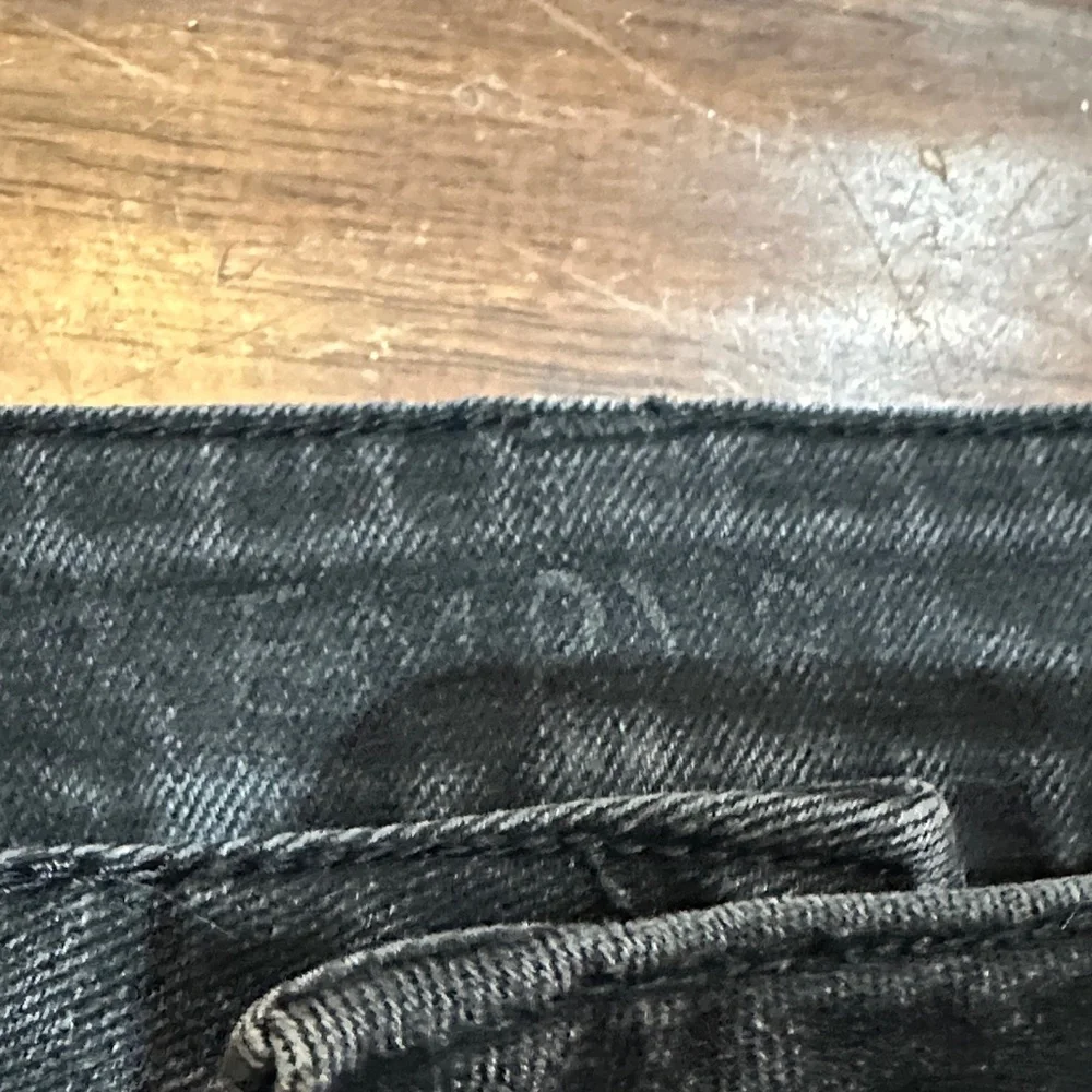 Empyre‎ Black Ripped Jean Shorts
